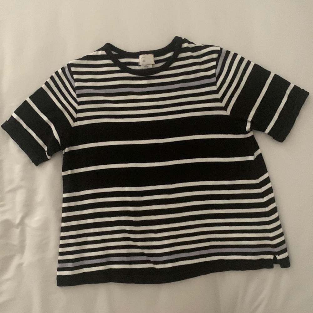 Anthropologie striped knit top
